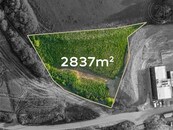 Prodej pozemky pro bydlení a podnikání, 2 837 m2 - Želechovice nad Dřevnicí, cena 4526000 CZK / objekt, nabízí 