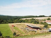 Pozemek 5151 m2 s rozestavěnou srubovou stavbou v srdci Chřibů, cena 5180000 CZK / objekt, nabízí