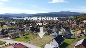 Prodej stavebního pozemku určeného pro výstavbu rodinného domu, 998 m2 - Horní Planá, cena 3990000 CZK / objekt, nabízí 