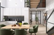 Prodej Luxusního loftového bytu 6+KK s předzahrádkou, 215 m2, Praha, cena 30634000 CZK / objekt, nabízí