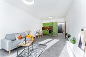 Pronájem bytu 1+kk se dvěma balkony, 33 m2 - Praha - Košíře, cena 16900 CZK / objekt / měsíc, nabízí CENTURY 21 4fin Reality