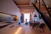 Prodej loftového bytu 2+kk, 53 m2 s balkonem Praha Vysočany, cena 9010000 CZK / objekt, nabízí