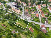 Prodej pozemku 1344 m2, projekt na rodinný dům s dvěma bytovými jednotkami, Český Krumlov, cena 8000000 CZK / objekt, nabízí 