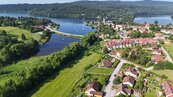 Prodej atraktivního, mírně svažitého pozemku, 872 m2, s otevřeným výhledem na zátoku, Frymburk, cena 5990000 CZK / objekt, nabízí