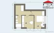 Pronájem bytu 2+kk, 30 m2 - Brno - Horní Heršpice, cena 12000 CZK / objekt / měsíc, nabízí 