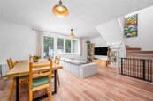 Prodej řadového rodinného domu 4+kk 100 m2 s garáží a zahradou 79 m2 Štěchovice, Praha-západ, cena 9490000 CZK / objekt, nabízí