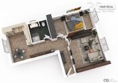 Prodej bytu 2+1 Vsetín centrum, cena 2550000 CZK / objekt, nabízí