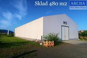 Nájem světlého skladu 480 m2 s kancelářemi, Králův Dvůr, BEROUN, cena 90 CZK / m2 / měsíc, nabízí 