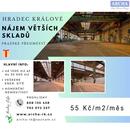 Pronájem skladů od 1000 m2, Pražské předměstí, okraj HRADEC KRÁLOVÉ, cena 55 CZK / m2 / měsíc, nabízí 