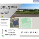 Prodej pozemku 10378 m2, na sklad, výroba, BAVORYNĚ (Exit D5), cena 2980 CZK / m2, nabízí 