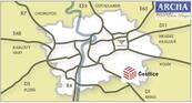 Nájem skladu, prodejny a kanceláře, cekem 1393 m2, ČESTLICE u Prahy (D1), cena 214 CZK / m2 / měsíc, nabízí 
