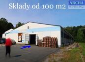 Nájem skladů 200 až 550 m2, okres Benešov (spojení na D1), cena 95 CZK / m2 / měsíc, nabízí