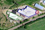 Průmyslový areál - haly 5.050 m2, pozemky 13.536 m2, cena 45000000 CZK / objekt, nabízí