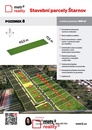 Prodej stavebního pozemku 1081 m2 / Štarnov, cena 3500 CZK / m2, nabízí