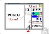 Byt 1+1 (34 m2), DR, původní stav - Jablonec n.N., ul. Nová Pasířská, cena 2030000 CZK / objekt, nabízí 