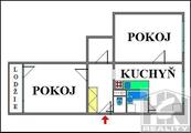 Byt 2+1, balkon, 61 m2, OV, původní stav Jiřetín pod Bukovou, cena 3490000 CZK / objekt, nabízí