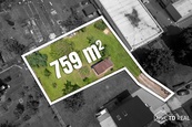 Prodej stavebního pozemku pro bydlení, 759 m2 - Rajhrad, cena cena v RK, nabízí