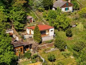Prodej rekreační chaty se zahradou v zastavitelné části Ústí n.L. Brná, l. Pod Rezervací, cena 2350000 CZK / objekt, nabízí 