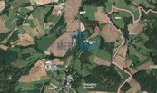 Prodej pozemku 9405m2, Vrchotovy Janovice, cena 90 CZK / m2, nabízí METROPOLIS REALITY, s.r.o.