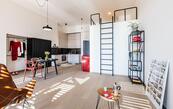 Pronájem moderního 1+kk 49m2, Praha 7, Holešovice, cena 24500 CZK / objekt / měsíc, nabízí