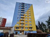 Pronájem 1+kk/ balkon, 24 m2, panel, 9. patro, výtahy, cena 6000 CZK / objekt / měsíc, nabízí 