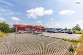 Pronájem části komerční budovy (převážně sklad, obchod) 616 m2 na pozemku 5.275 m2, cena 85000 CZK / objekt / měsíc, nabízí