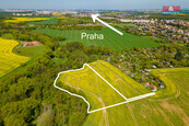 Prodej pole, 9488 m2, Praha-Benice, cena 2435000 CZK / objekt, nabízí