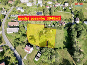 Prodej dům a pozemek 3948 m2, Liberk - Hláska