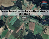 Prodej lesa, 98528 m2, Moraveč, cena 3252900 CZK / objekt, nabízí 