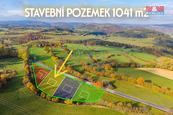 Prodej pozemku k bydlení, 1041 m2 v Milešově, cena 1790000 CZK / objekt, nabízí M&M reality holding a.s.