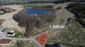 Stavební pozemek-okamžitá výstavba, 1245 m2 / veškeré inž.sítě / 2 km od Příbrami-Vysoká Pec, cena 3400 CZK / m2, nabízí