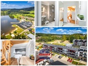 Nabízíme k prodeji zařízený mezonetový apartmán 2+kk, 73 m2 - Lipno nad Vltavou, cena 6200000 CZK / objekt, nabízí 