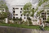 Nový pasivní byt 1+kk s lodžií v projektu Terra Barrandov, Praha 5, cena 7959680 CZK / objekt, nabízí