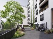Nový pasivní byt 1+kk s lodžií v projektu Terra Barrandov, Praha 5, cena 7959680 CZK / objekt, nabízí