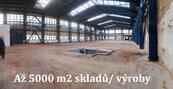 Nájem přízemního skladu / výroby 400 až 5000 m2, Příbram, cena 75 CZK / m2 / měsíc, nabízí 