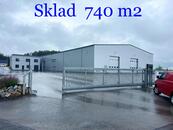 Nájem skladu 740 m2, Tir. Roudná ( Tábor - D3), cena 120 CZK / m2 / měsíc, nabízí 