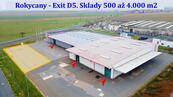 Sklad 500 až 4.000 m2 , D5 - Rokycany, cena 139 CZK / m2 / měsíc, nabízí 