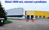 Nájem skladů a prodejny 2.348 m2, Králův Dvůr-Exit D5, cena 110 CZK / m2 / měsíc, nabízí