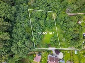 Prodej stavebního pozemku pro rodinnou rekreaci, obec Sázava okres Benešov, cena 3490000 CZK / objekt, nabízí