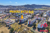 Prodej bytu 3+1, zasklená lodžie, balkon, sklep, CP 87 m2, ul. Západní, Moravská Třebová, cena 3800000 CZK / objekt, nabízí 