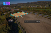 Prodej, Pozemek pro komerční využití, Návsí, cena 1100 CZK / m2, nabízí