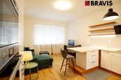 Pronájem slunného bytu 3+kk, Brno - centrum, Pellicova ulice, balkon a zahrada pod hradem Špilberk - moderní bydlení v srdci Brna, cena 33000 CZK / objekt / měsíc, nabízí 