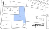 Prodej stavebního pozemku Jedomělice 1313 m2., cena 4390000 CZK / objekt, nabízí 