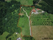 Prodej stavebního pozemku o výměře 2226 m2 , obec Vyškovec, cena cena v RK, nabízí