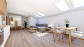 Novostavba bytu 2+kk o CP 70 m2 s lodžíí a sklepem v Újezdu u Brna, ul. Masarykova, cena 6881790 CZK / objekt, nabízí