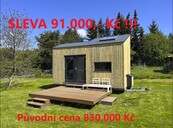 Rekreační domek Tiny Hous v obci Tisá, okres Ústí nad Labem, cena 739000 CZK / objekt, nabízí